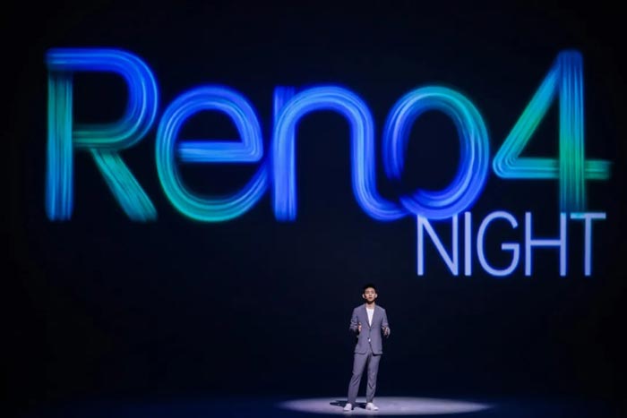 MR技術(shù)首度亮相OPPO Reno4線上發(fā)布會(huì)現(xiàn)場